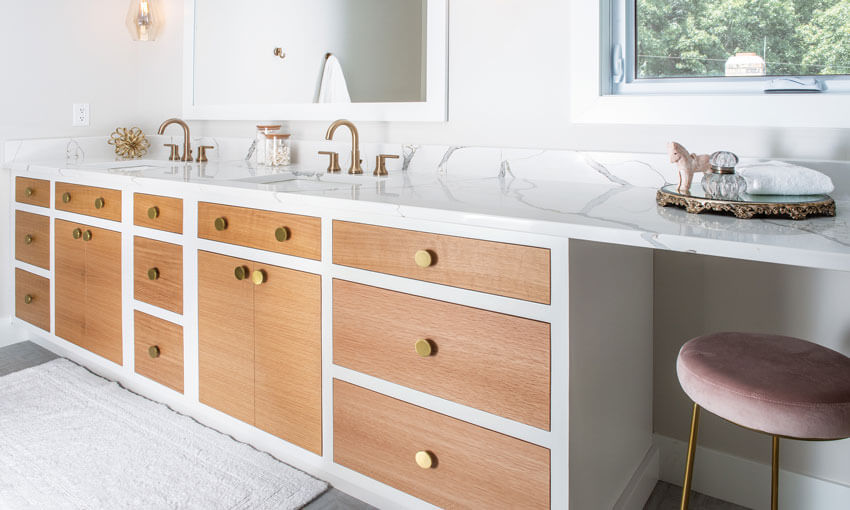 River Woodworking Bontrager Bathroom Cabinets 3