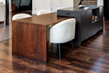 River Woodworking Frameless Euro Style Bar Cabinetry Island