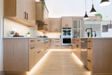 River Woodworking Frameless Slab Door Kitchen Cabinetry 2