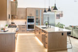 River Woodworking Frameless Slab Door Kitchen Cabinetry 3